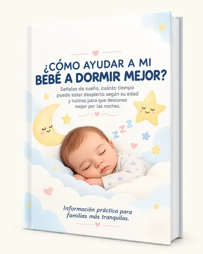 ¿Cómo ayudar a mi bebé a dormir mejor?
